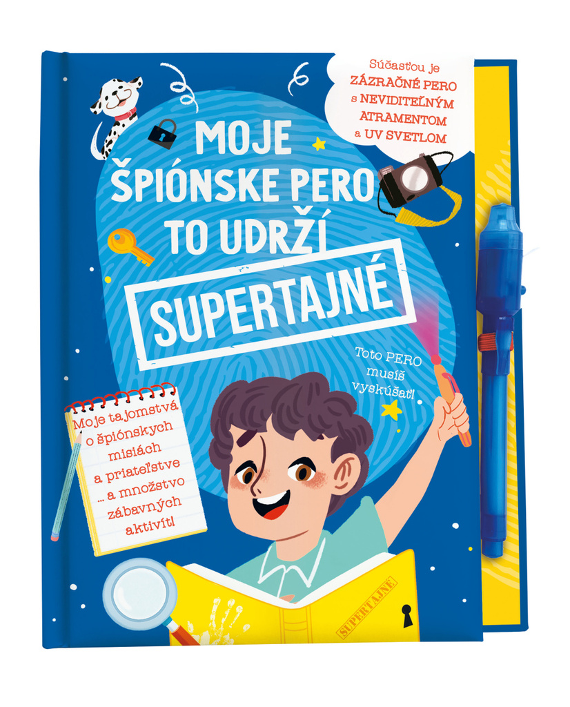 Moje špiónske pero to udrží supertajné!