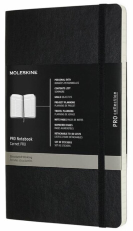 Moleskine - diář-zápisník Professional