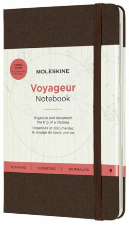 Moleskine - zápisník Voyageur