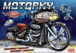 Motorky (Omalovánky + samolepky / Maľovanky + samolepky) - kniha z kategorie Omalovánky