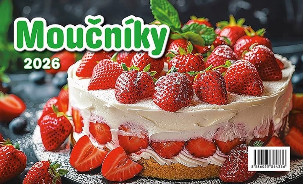 Moučníky 2026 - stolní kalendář