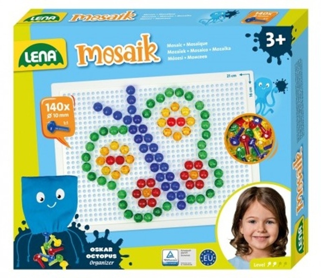 Mozaika klobouček krystal 140 ks