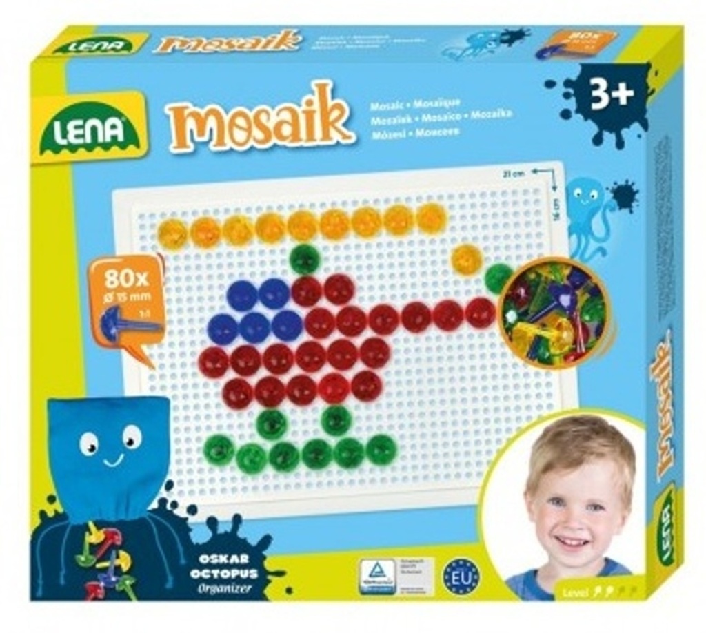 Mozaika klobouček krystal 80 ks