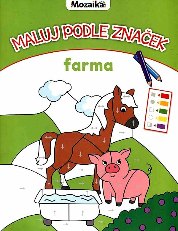 Mozaika-Maluj podle značek