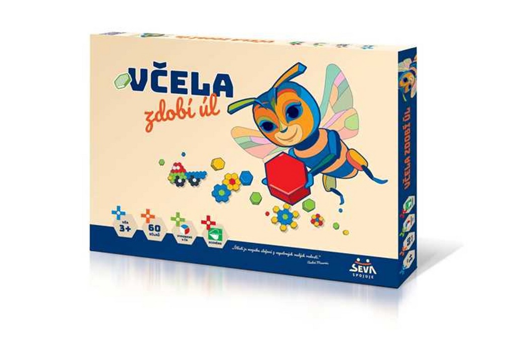 Mozaika maxi Včela zdobí úl