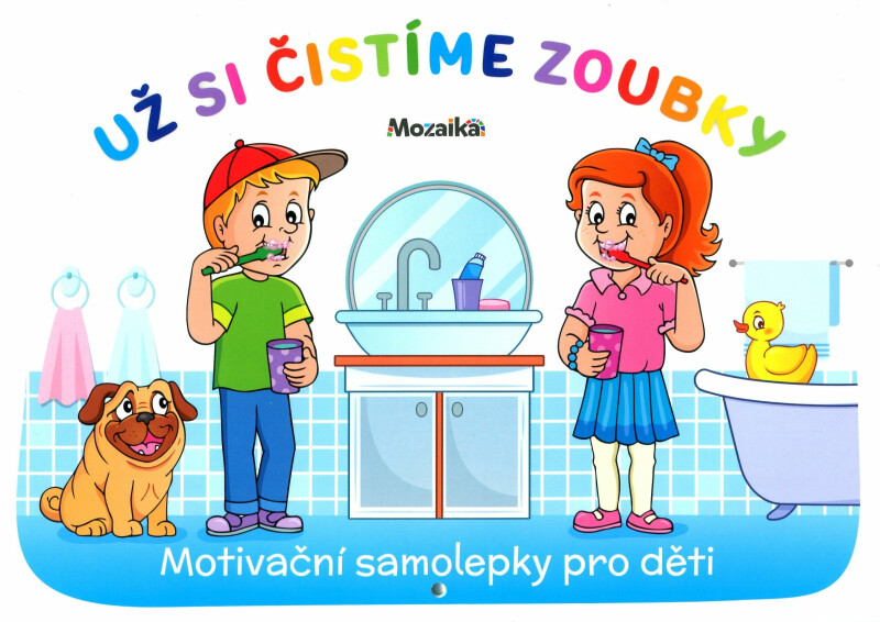 Mozaika-Motivační samolepky pro děti