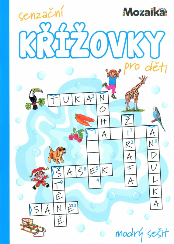 Mozaika-Senzační křížovky pro děti