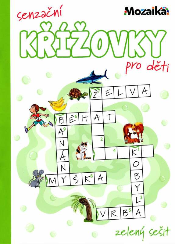 Mozaika-Senzační křížovky pro děti