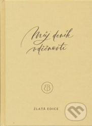 Můj deník vděčnosti - zlatá edice