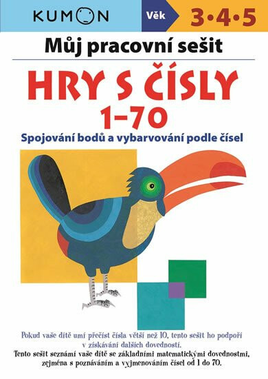 Můj pracovní sešit Hry s čísly 1-70 - Toshihiko Karakida, Yoshiko Murakami, Giovanni K. Moto, Yoshihiro Suzuki