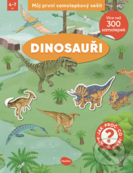 Můj první samolepkový sešit – Dinosauři