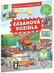 Můj první samolepkový sešit – Zásahová vozidlá