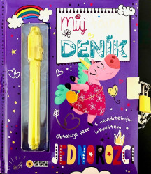 Můj tajný deník - Jednorožci (Obsahuje pero s neviditelným inkoustem)