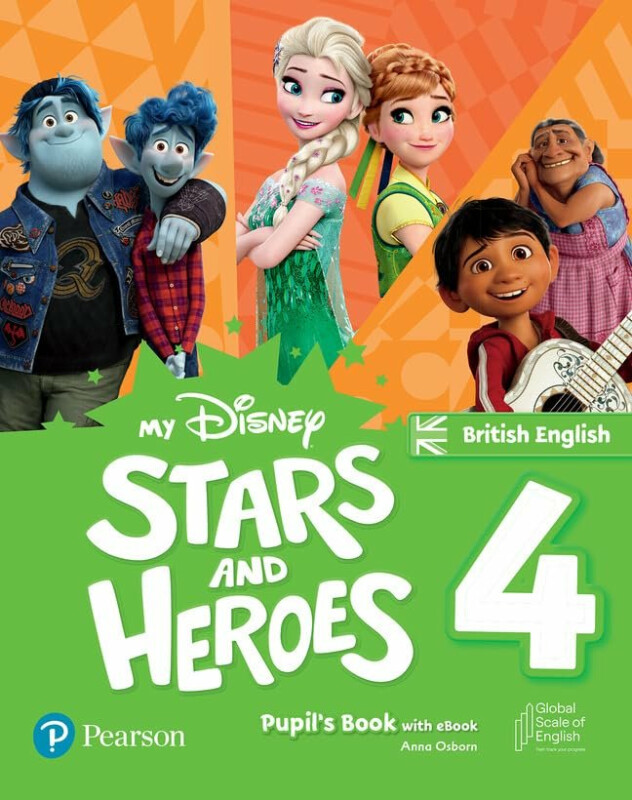 My Disney Stars and Heroes 4 Pupil´s Book with eBook BE