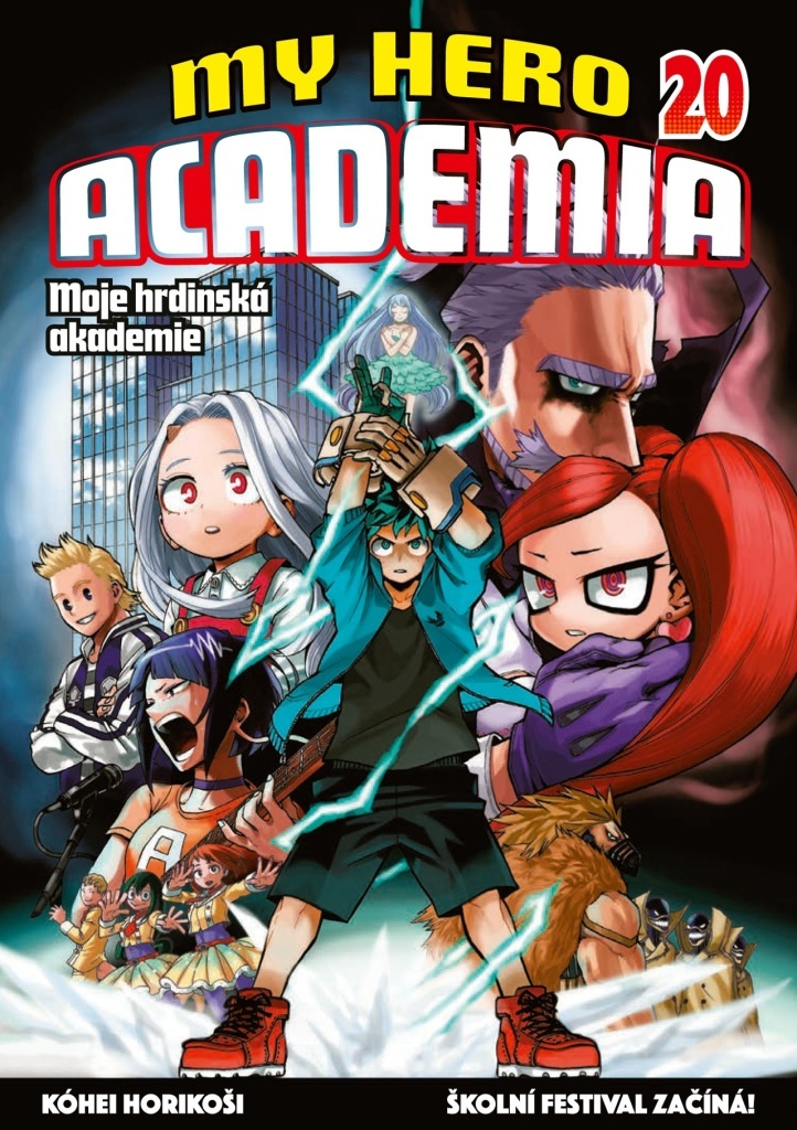My Hero Academia 20 Moje hrdinská akademie