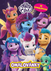 My Little Pony: Moje omalovánky se samolepkami - kniha z kategorie Omalovánky
