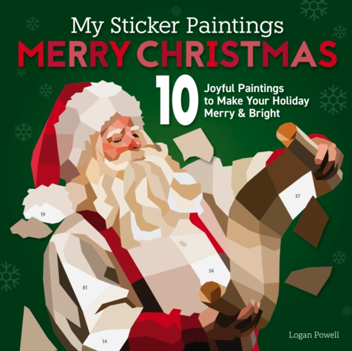 My Sticker Paintings: Merry Christmas