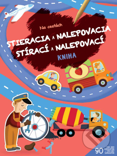 Na cestách - Stieracia a nalepovacia kniha / Na cestách
