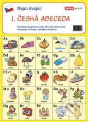 Najdi dvojici 1 Česká abeceda - kniha z kategorie Jazykové učebnice a slovníky