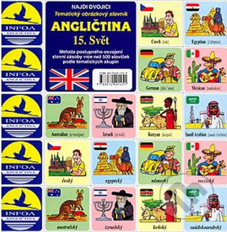 Najdi dvojici - Angličtina - 15. Svět