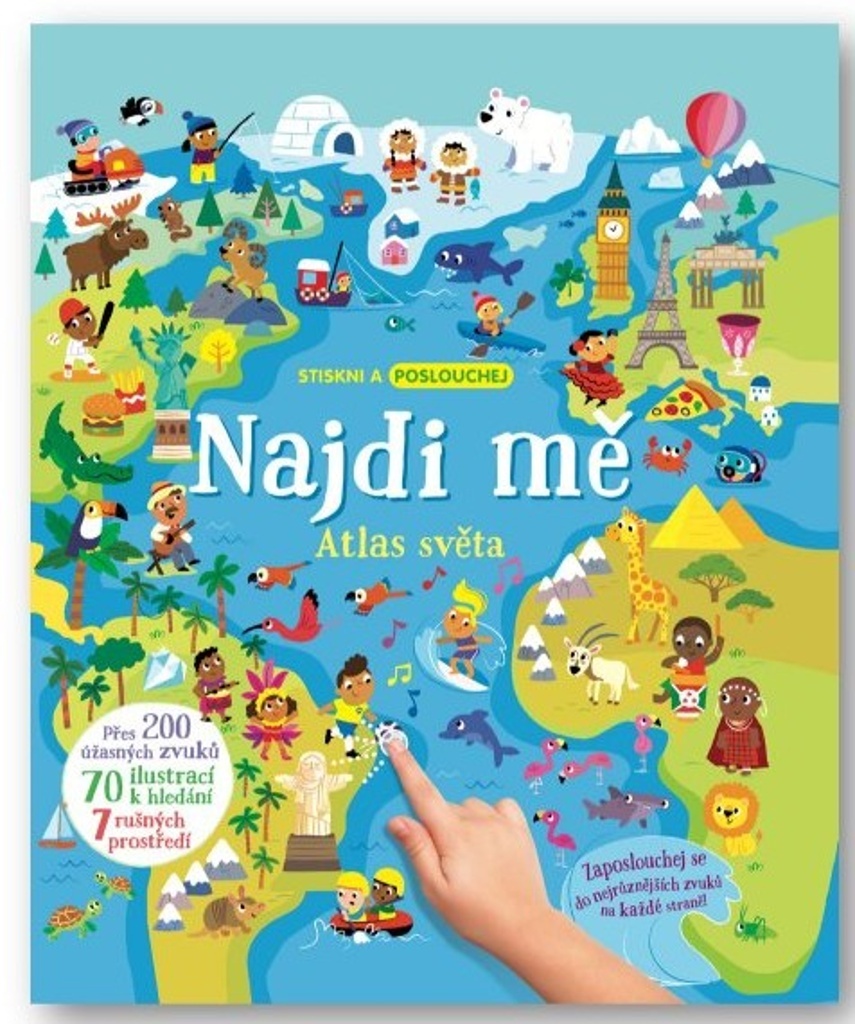 Najdi mě Atlas světa