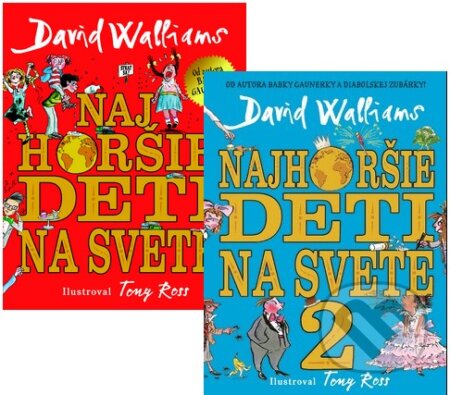 Najhoršie deti na svete 1+2 (kolekcia dvoch titulov) - kniha z kategorie Beletrie pro děti