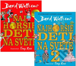 Najhoršie deti na svete 1+2 (kolekcia dvoch titulov) - kniha z kategorie Beletrie pro děti