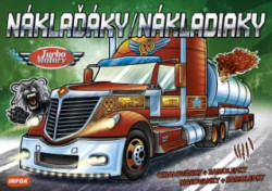 Náklaďáky / Nákladiaky (Omalovánky + samolepky / Maľovanky + samolepky) - kniha z kategorie Omalovánky
