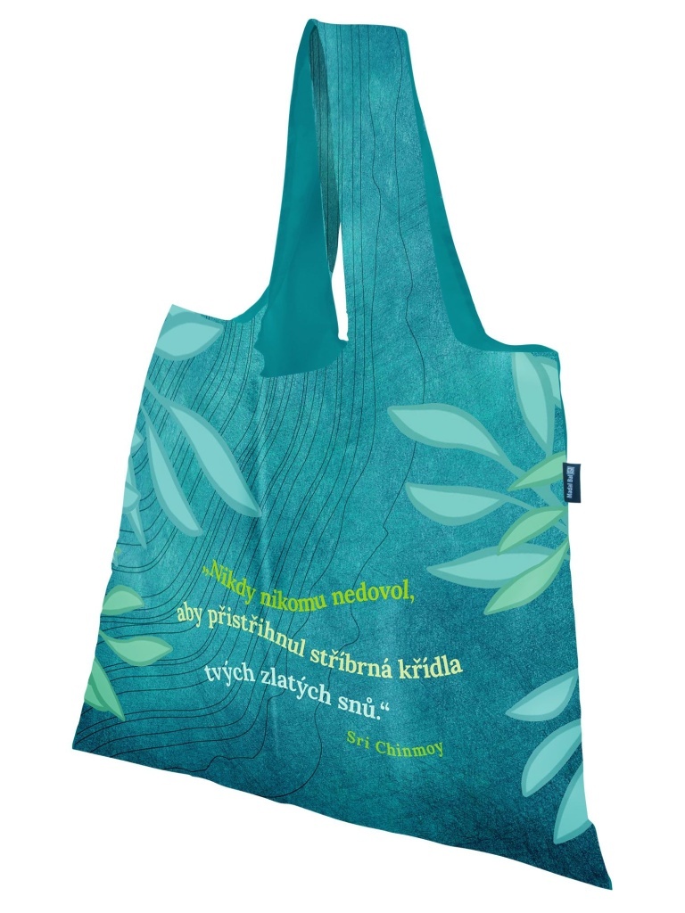 Nákupní skládací taška Nikdy nikomu nedovol