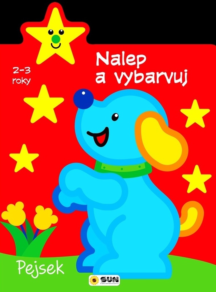 Nalep a vybarvuj Pejsek