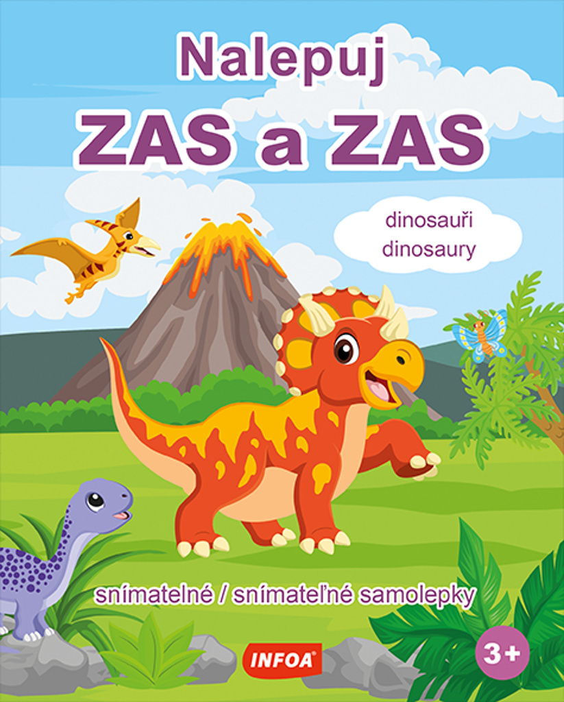 Nalepuj ZAS a ZAS Dinosauři/Dinosaury