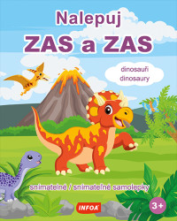 Nalepuj ZAS a ZAS Dinosauři / Dinosaury