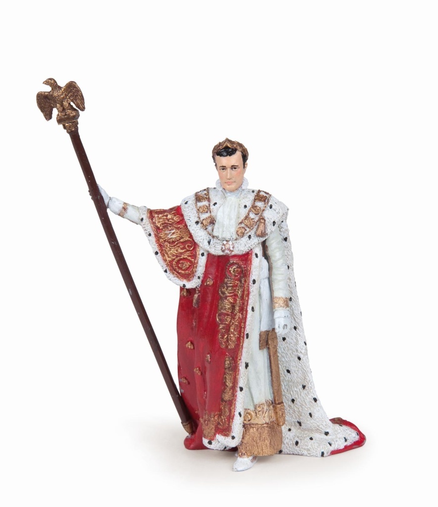 Napoleon při korunovaci
