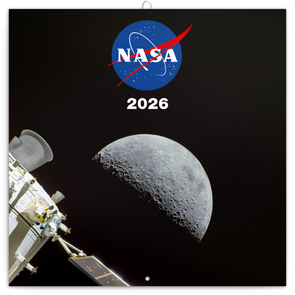 NASA 2026 - nástěnný kalendář