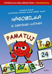 Násobilka s čertíkem Kvítkem (Cvičebnice pro žáky základní školy + kouzelné karty) - kniha z kategorie 1. stupeň