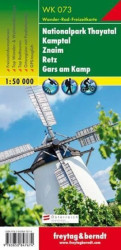 Nationalpark Thayatal – Kamptal – Znaim – Retz – Gars am Kamp, Wanderkarte 1:50 000