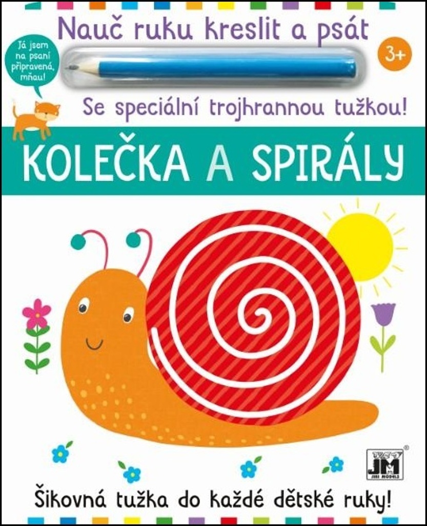 Nauč ruku kreslit a psát Kolečka a spirály