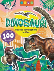 Naučná samolepková knížka: Dinosauři (6+) - kniha z kategorie Samolepky