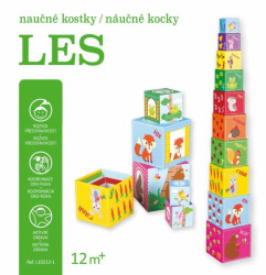 Les - Naučné kostky - hra z kategorie Vzdělávací hry