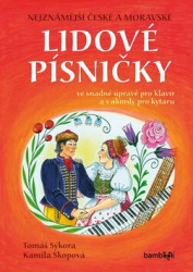 Nejznámější české a moravské lidové písničky (s úpravou pro klavír a s akordy pro kytaru) - kniha z kategorie Pro děti