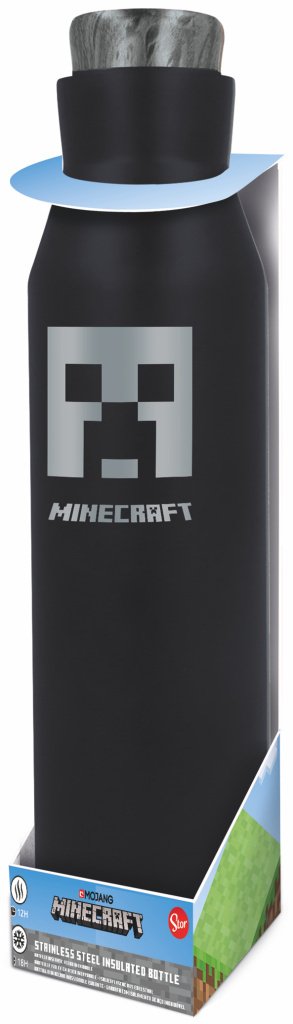 Nerezová termo láhev Diabolo Minecraft 580 ml