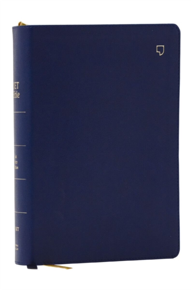 NET Bible, Full Notes Edition (NET, Blue Leathersoft, Comfort Print, Thumb Indexed)