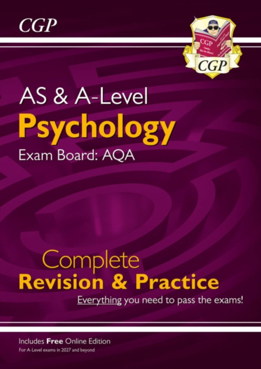New A-Level Psychology: AQA Complete Revision & Practice with Online Edition (For exams from 2027)