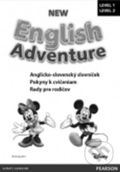 New English Adventure 1 a 2 slovníček SK - kniha z kategorie 1. stupeň