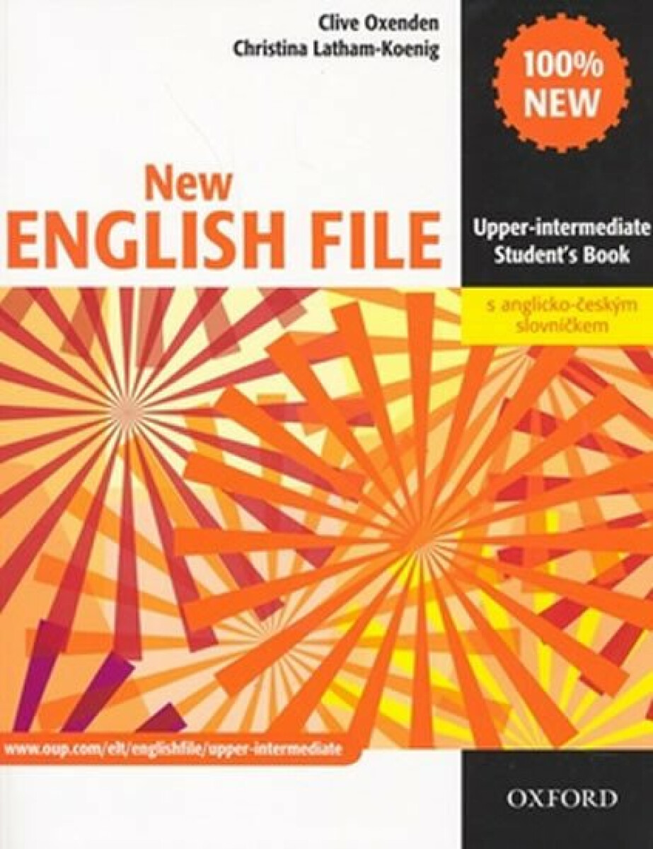 New English File Upper Intermediate Student´s Book S Anglicko-českým Slovníčkem (Defekt)