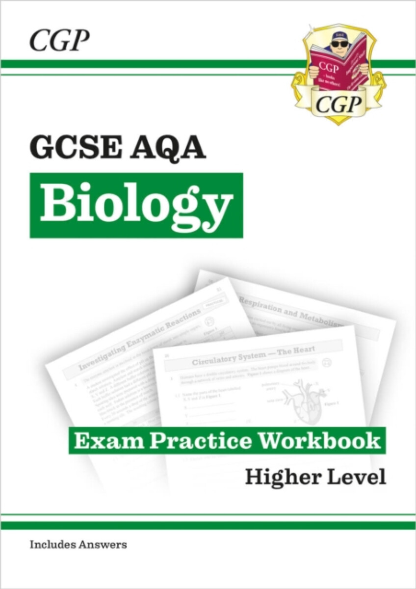 New GCSE Biology AQA Higher Exam Practice Workbook with CGP RevisionHub