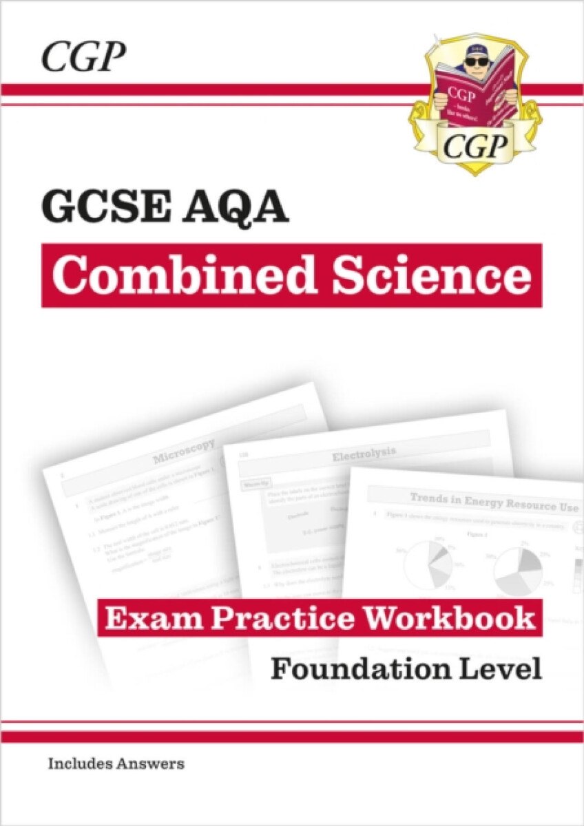 New GCSE Combined Science AQA Foundation Exam Practice Workbook with CGP RevisionHub