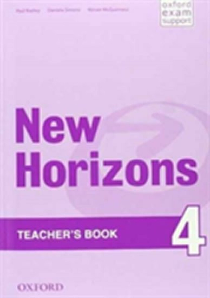 New Horizons 4 Teacher´s Book - Paul Radley