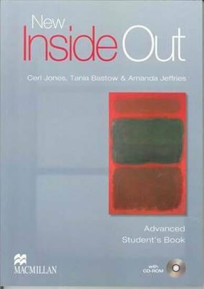 New Inside Out Advanced Student´s Book + CD-ROM Pack - Ceri Jones