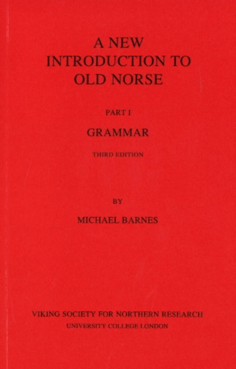 New Introduction to Old Norse